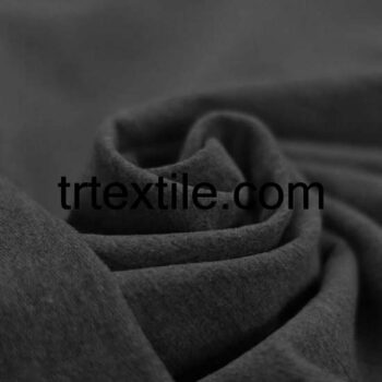 dark gray melange two thread fabric - trtextile.com image