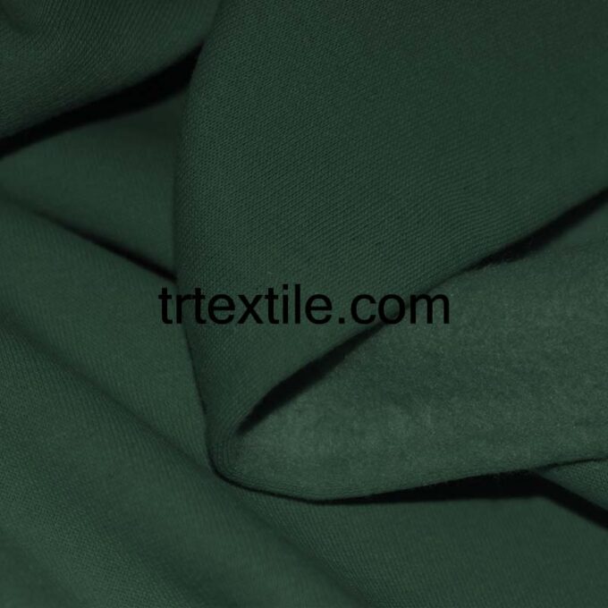 dark green three thread fabric - trtextile.com image