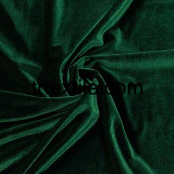 dark green velvet fabric - trtextile.com image