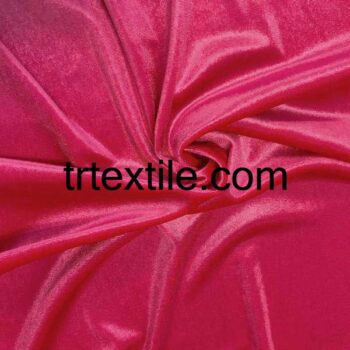 dark pink velvet fabric - trtextile.com image