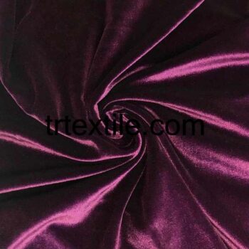dark purple velvet fabric - trtextile.com image