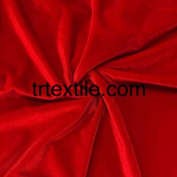 dark red velvet fabric - trtextile.com image