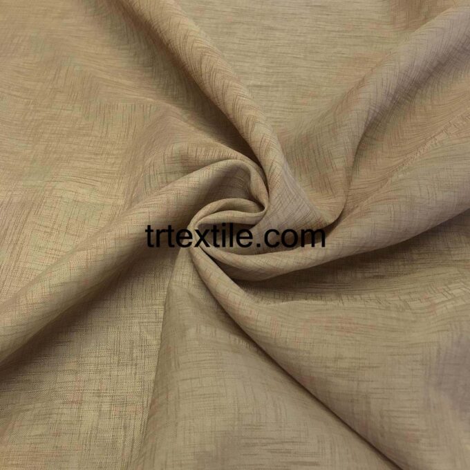 earth color drapery tulle fabric - trtextile.com image