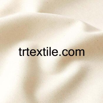 ecru poplin akfil fabric - trtextile.com image
