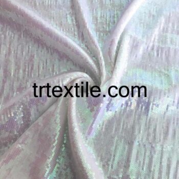 ecru sequin fabric 3mm - trtextile.com image