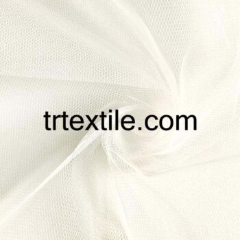 ecru tulle fabric - trtextile.com image