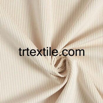 ecru upholstery corduroy fabric - trtextile.com image