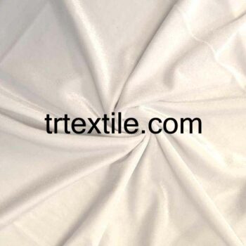 ecru velvet fabric - trtextile.com image