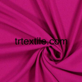 fuchsia crepe fabric - trtextile.com image