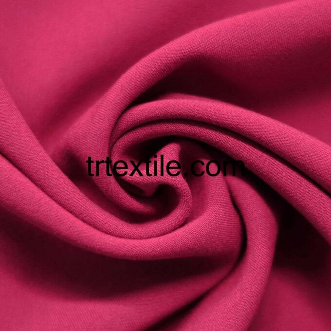 fuchsia gabardine fabric - trtextile.com image