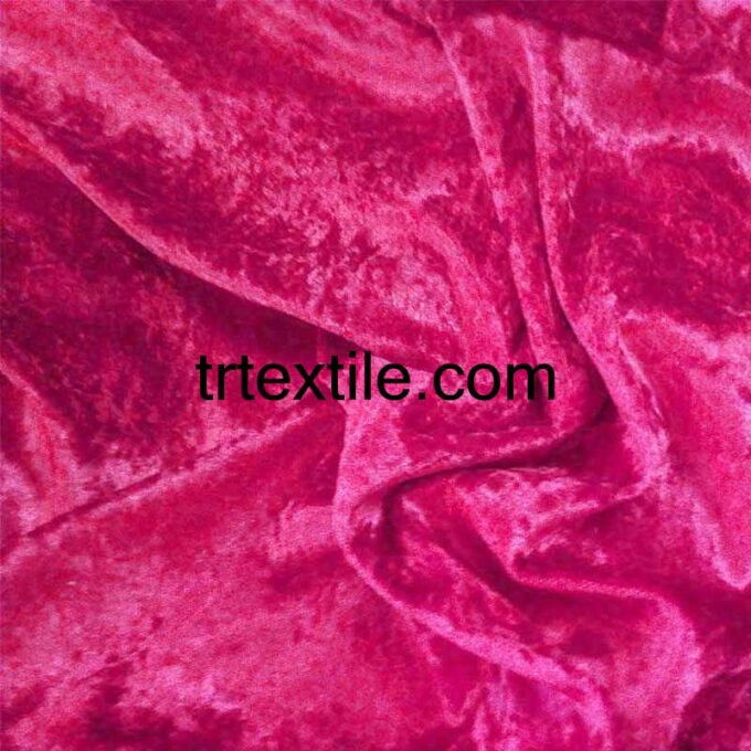 fuchsia janjan velvet - trtextile.com image