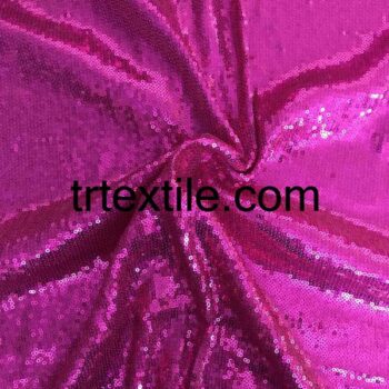 fuchsia sequin fabric 3mm - trtextile.com image