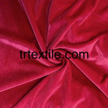 fuchsia velvet fabric - trtextile.com image