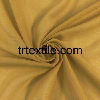 golden yellow chiffon fabric - trtextile.com image