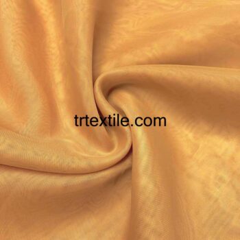 golden yellow drapery tulle fabric - trtextile.com image