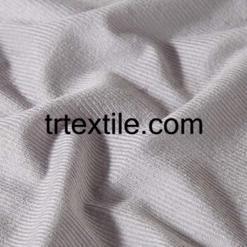 gray cosserat velvet fabric - trtextile.com image