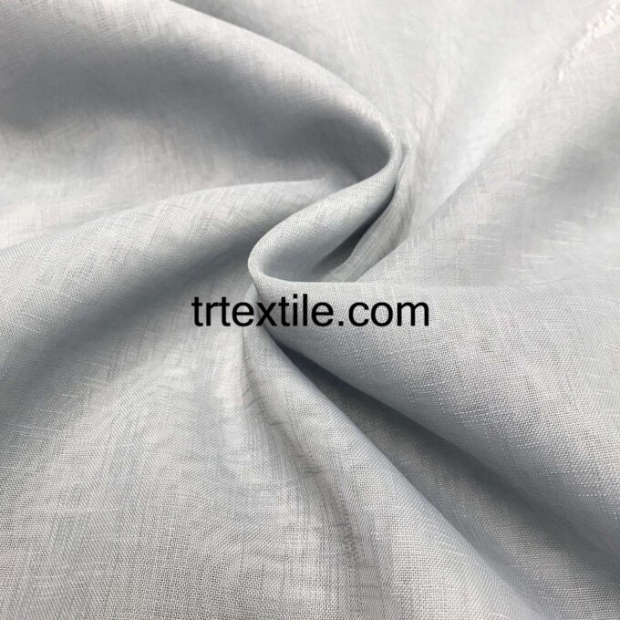 gray drapery tulle fabric - trtextile.com image