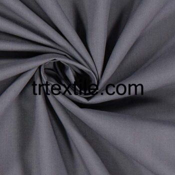 gray poplin fabric - trtextile.com image