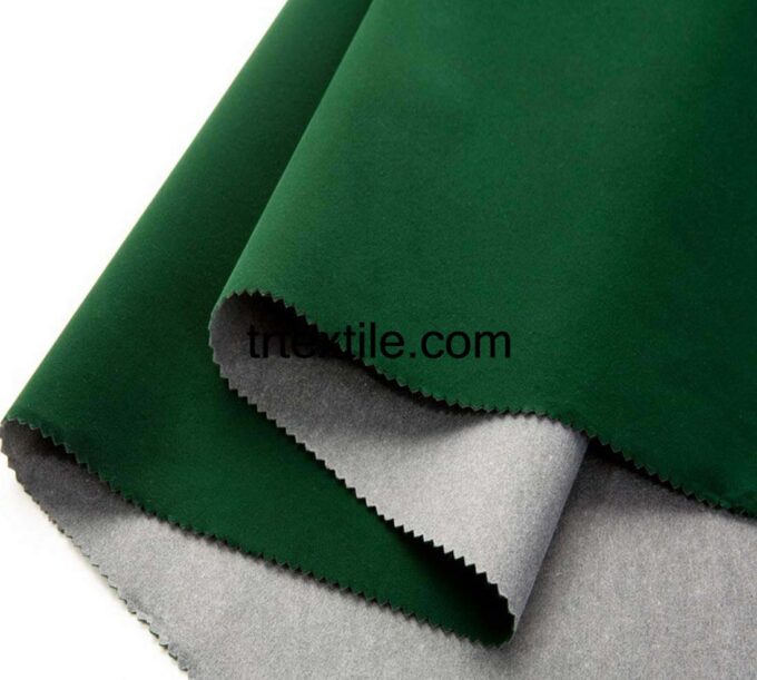 green flocked fabric - trtextile.com image