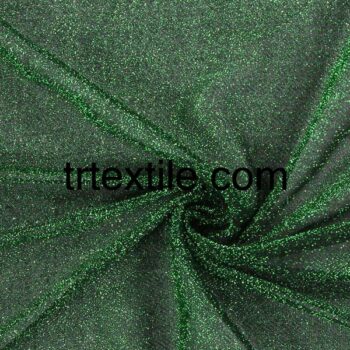 green glitter fabric - trtextile.com image