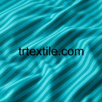 green mold green striped lycra single jersey fabric - trtextile.com image