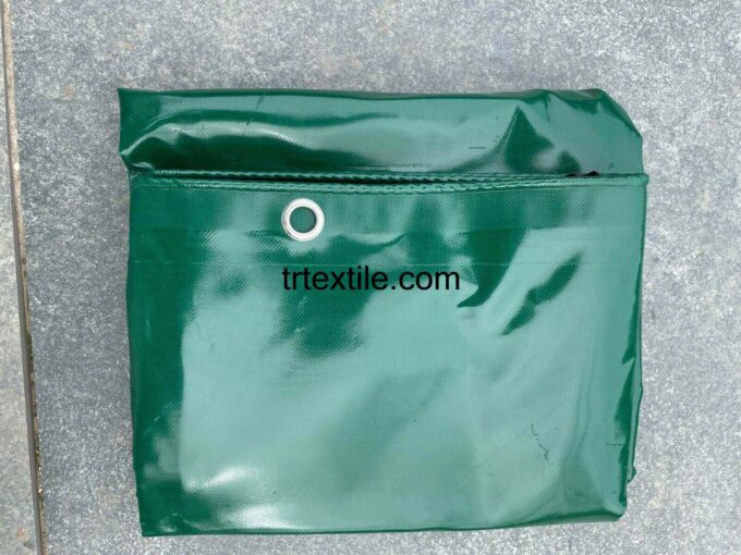 green pvc truck tarpaulin fabric - trtextile.com image