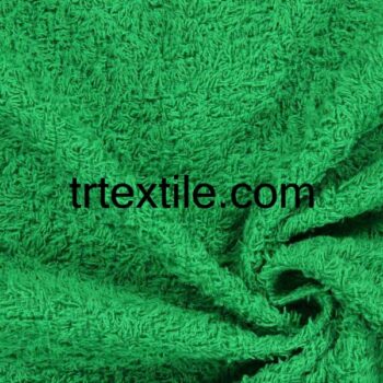green terry bathrobe fabric - trtextile.com image