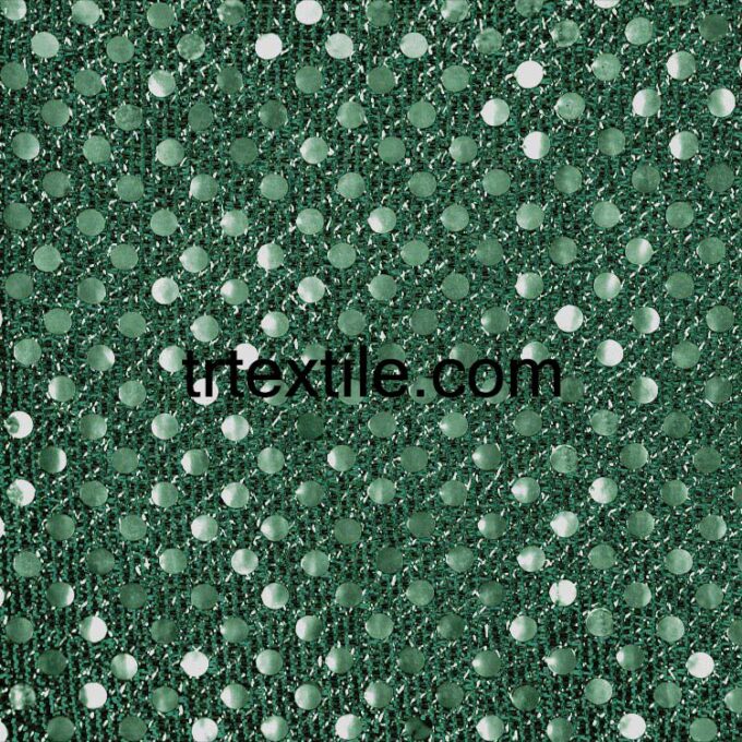 khaki dotted sequin fabric - trtextile.com image