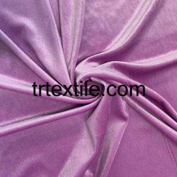 lavender velvet fabric - trtextile.com image