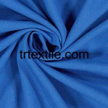 light blue crepe fabric - trtextile.com image