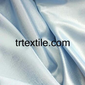 light blue satin fabric - trtextile.com image