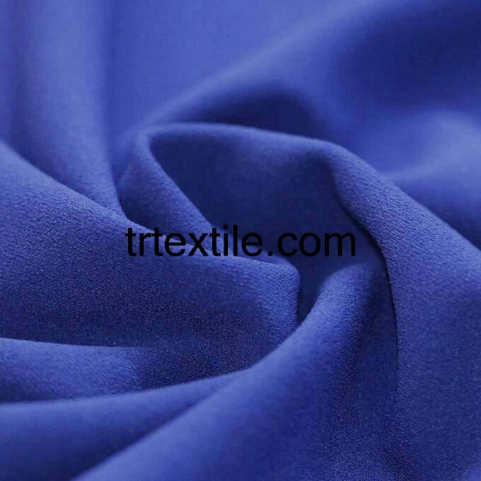 light blue scuba crepe fabric - trtextile.com image