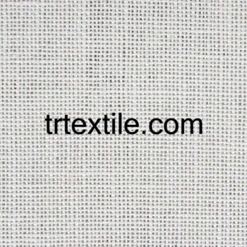 light gray etamine fabric - trtextile.com image