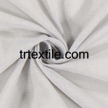 light gray voile fabric - trtextile.com image