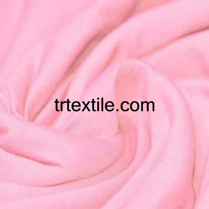 light pink combed cotton fabric - trtextile.com image