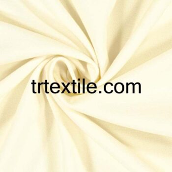 light yellow crepe fabric - trtextile.com image
