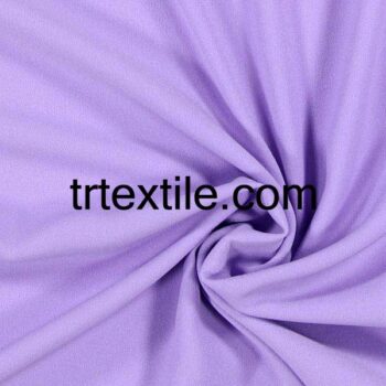 lilac crepe fabric - trtextile.com image