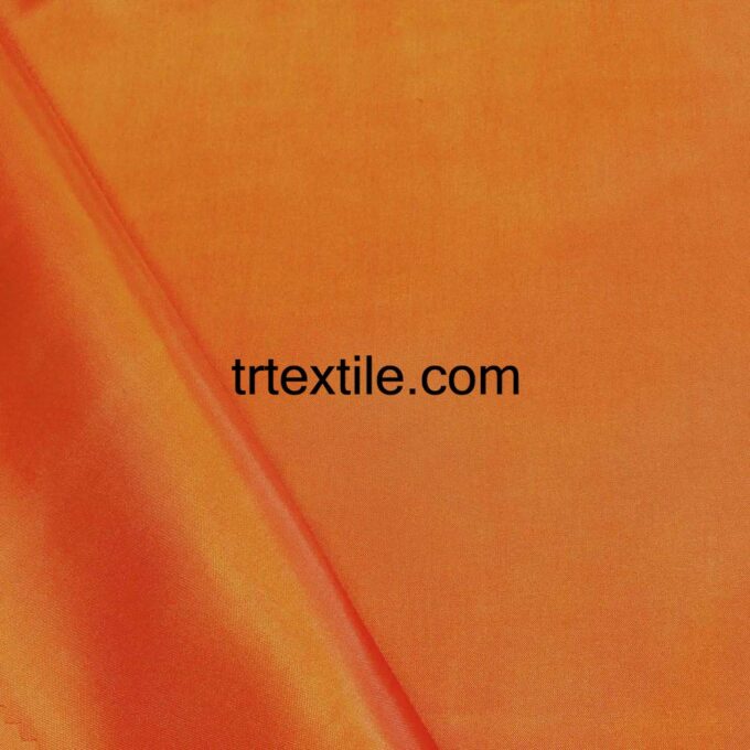 matte orange lining pocket fabric - trtextile.com image