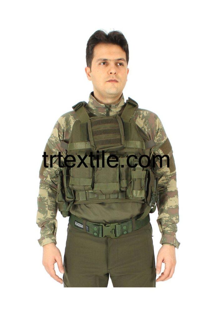 military tactical vest model 1 - trtextile.com image