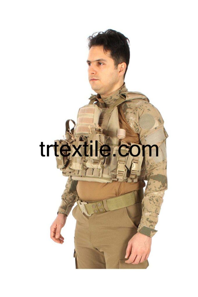 military tactical vest model 6 - trtextile.com image