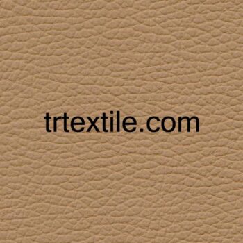 milk coffee leather fabric - trtextile.com image