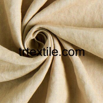 mustard linen fabric - trtextile.com image