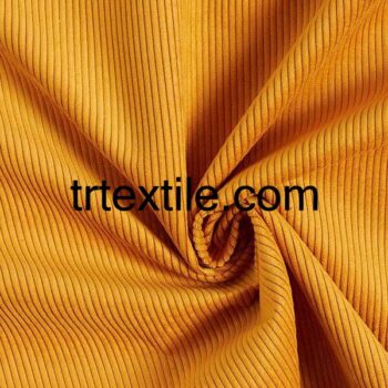 mustard upholstery corduroy fabric - trtextile.com image