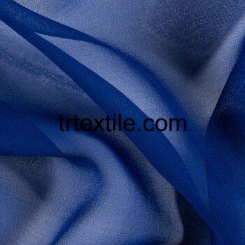 navy blue silk chiffon fabric - trtextile.com image