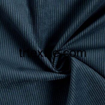 navy blue upholstery corduroy fabric - trtextile.com image