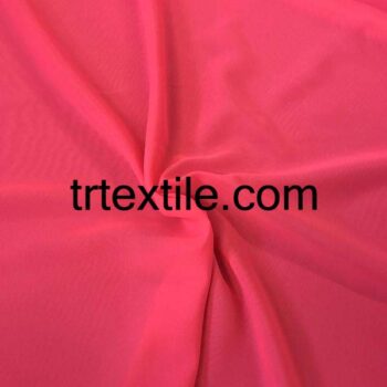 neon fuchsia chiffon fabric - trtextile.com image