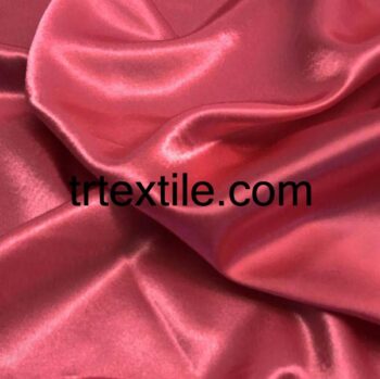 neon fuchsia satin fabric - trtextile.com image