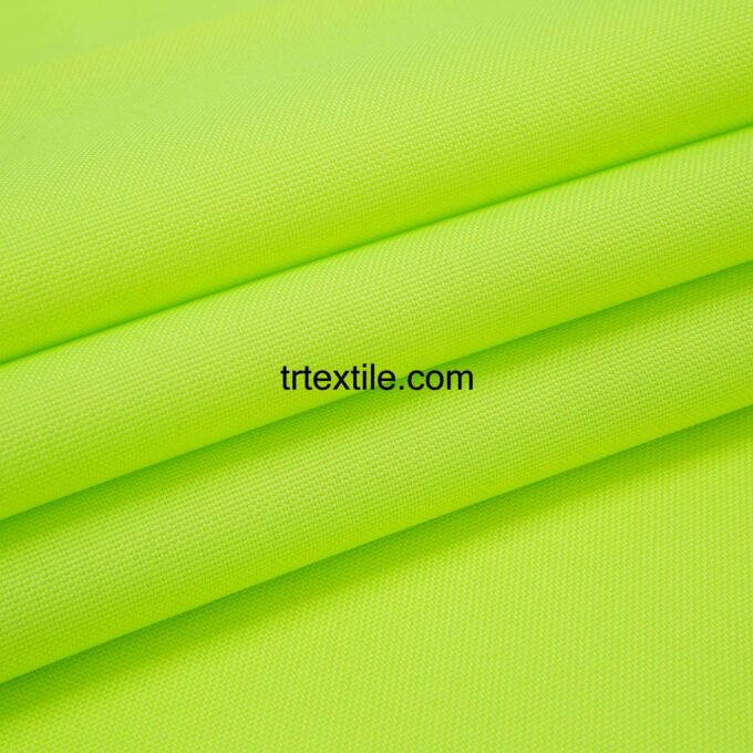 neon green oxford fabric - trtextile.com image