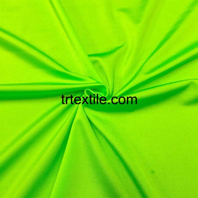 neon green shiny disco (disco) tights fabric - trtextile.com image