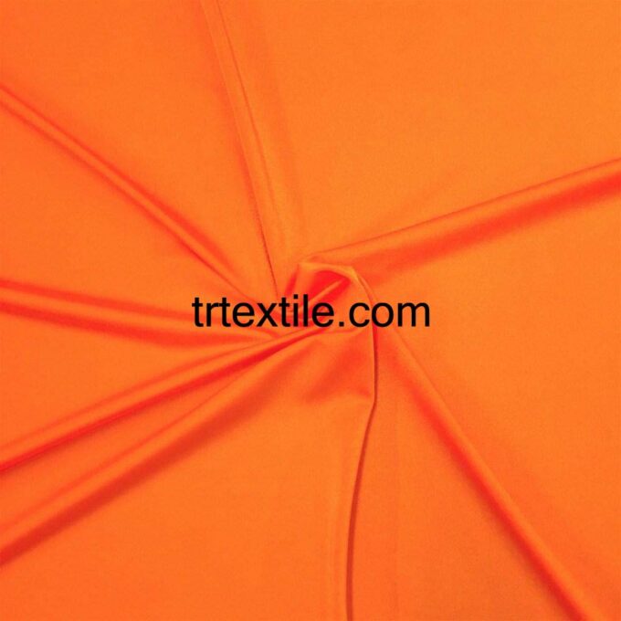 neon orange bright disco (disco) tights fabric - trtextile.com image